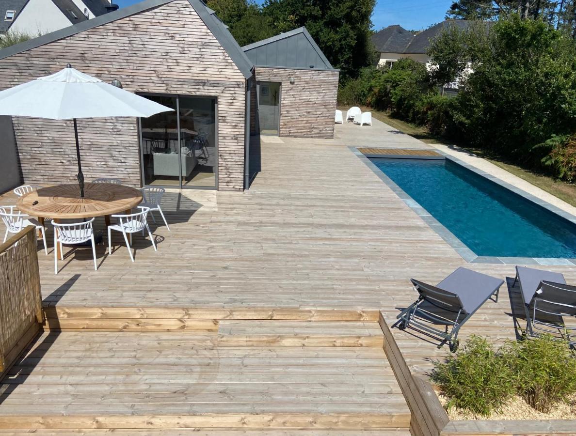 Magnifique Villa Avec Piscine, A 5 Min Des Plages Landunvez Exteriér fotografie