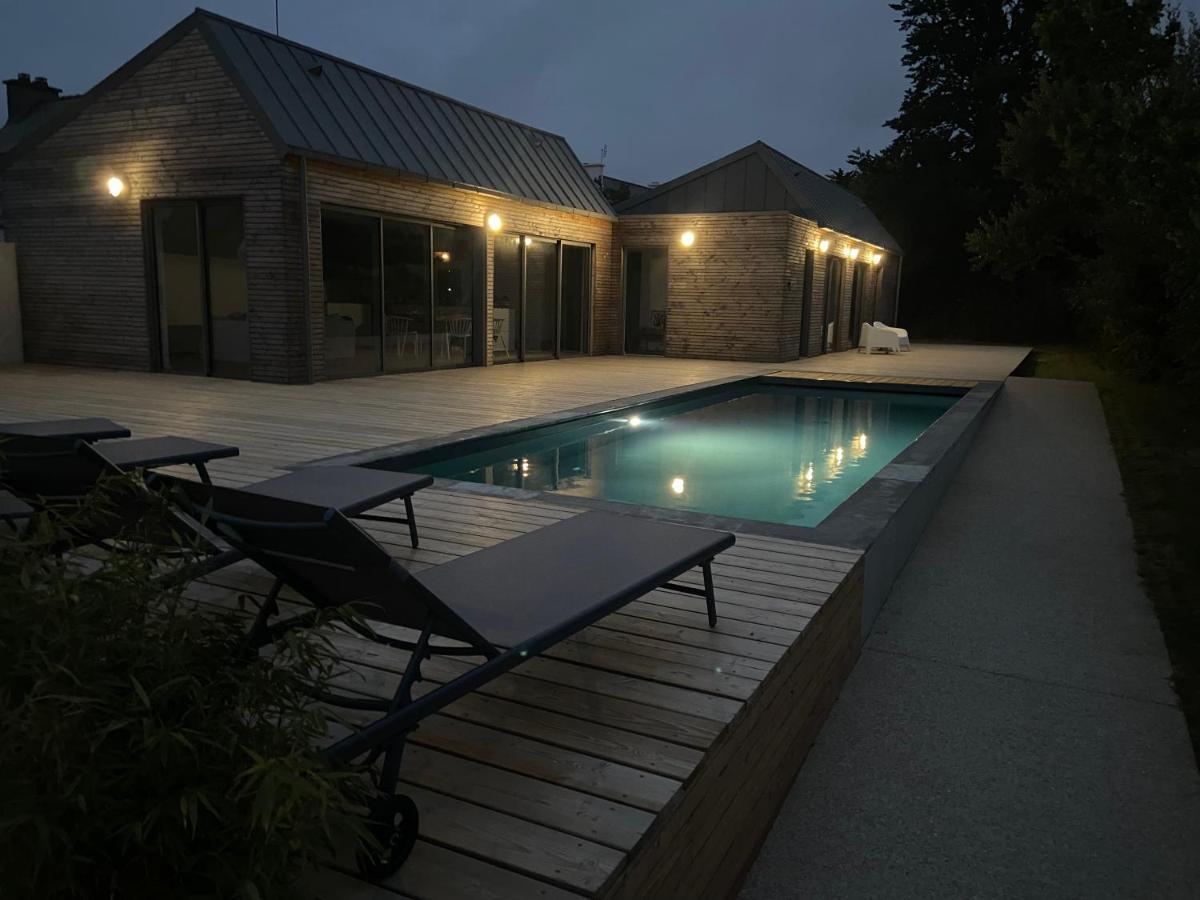 Magnifique Villa Avec Piscine, A 5 Min Des Plages Landunvez Exteriér fotografie