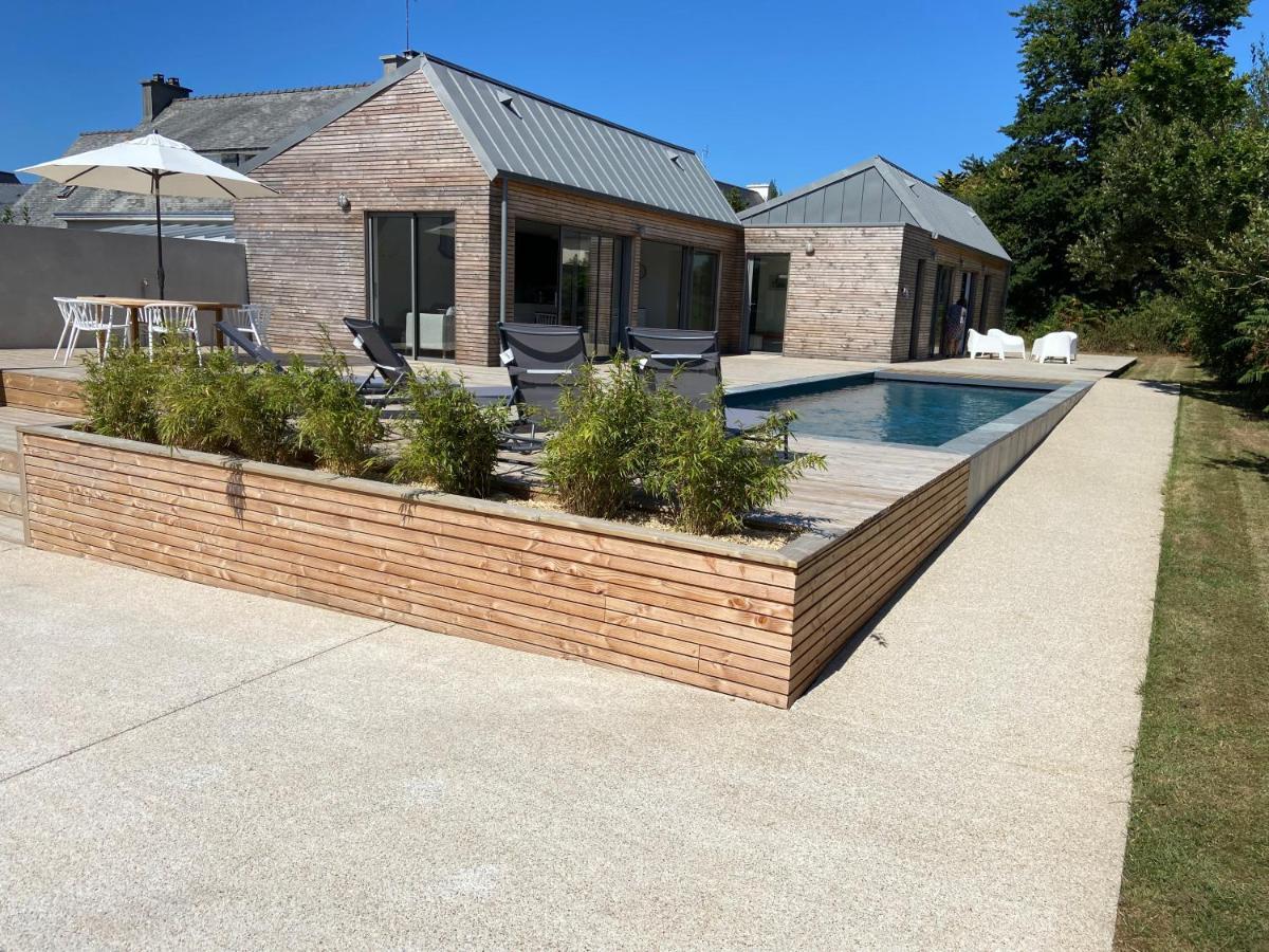 Magnifique Villa Avec Piscine, A 5 Min Des Plages Landunvez Exteriér fotografie